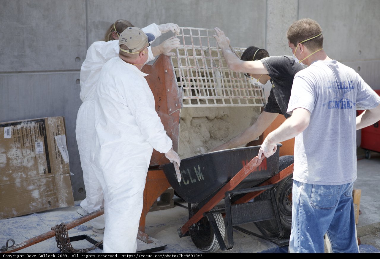 Cement Mixing Crew