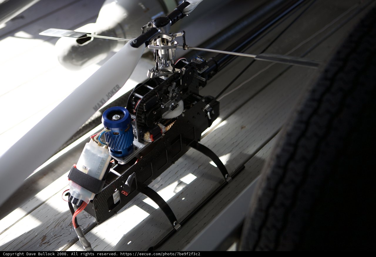Helicopter in Flight