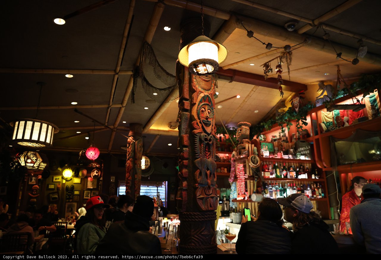 Tikis and Cocktails at the Pub