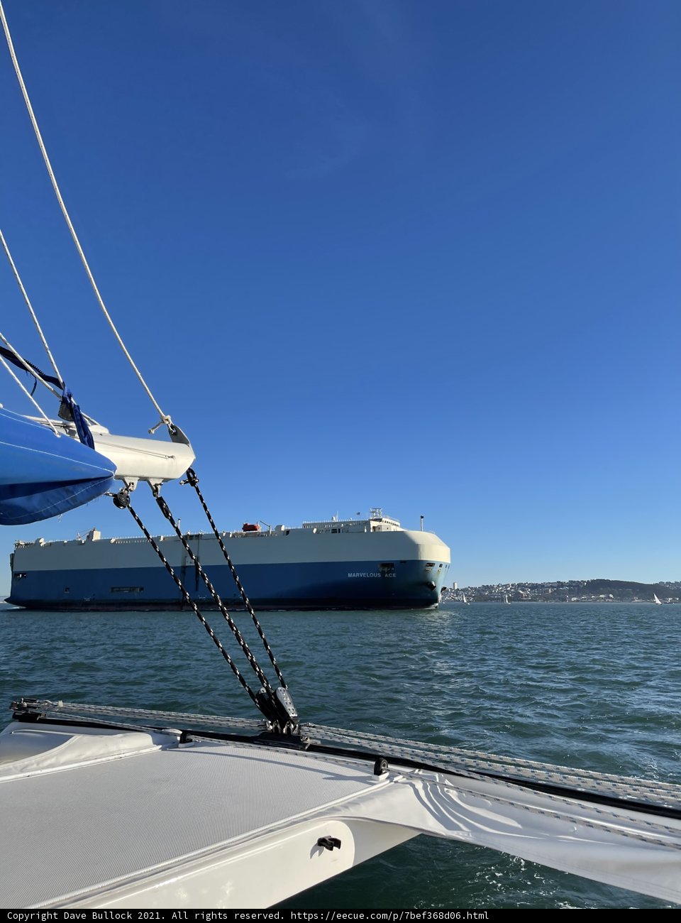 Majestic ship docked at San Francisco Bay