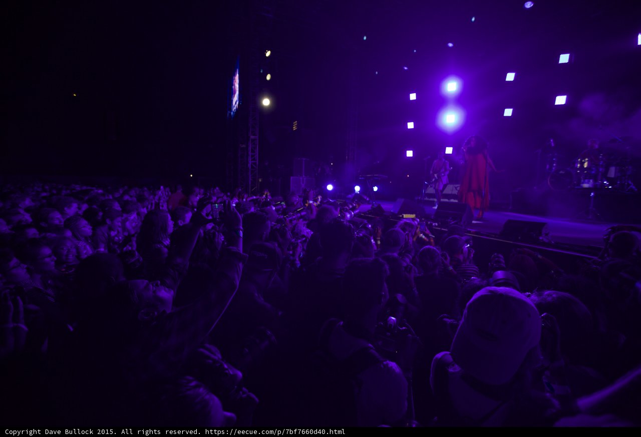 Florence and the Machine Wide Stage Video Screen