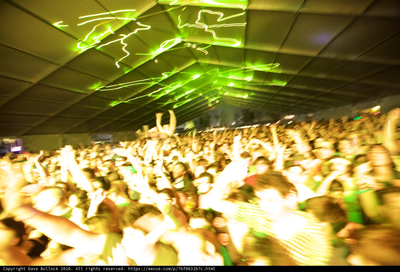 Rocking the Night Away at Coachella