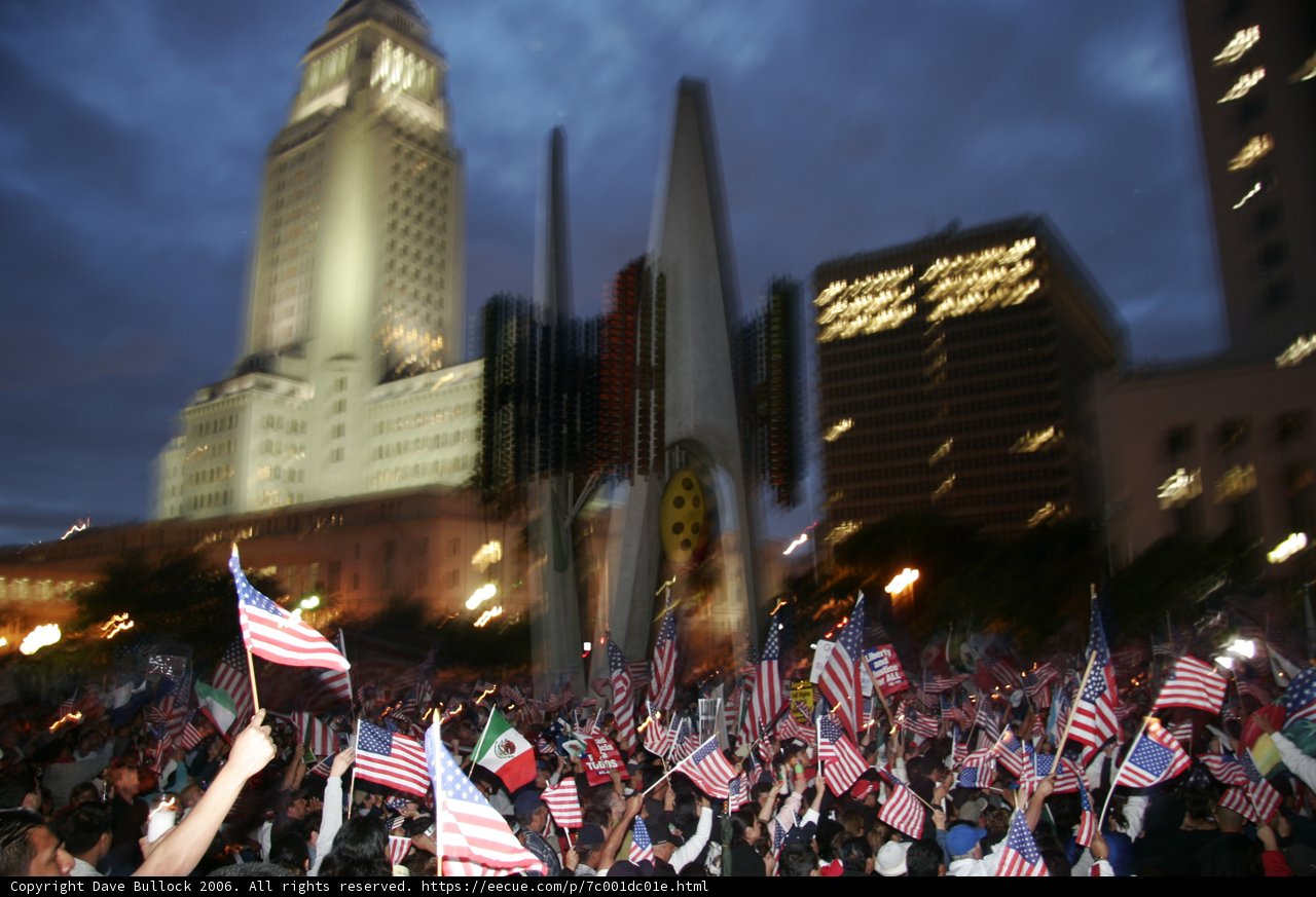 Patriotic Protest at Metropolis Clock Tower