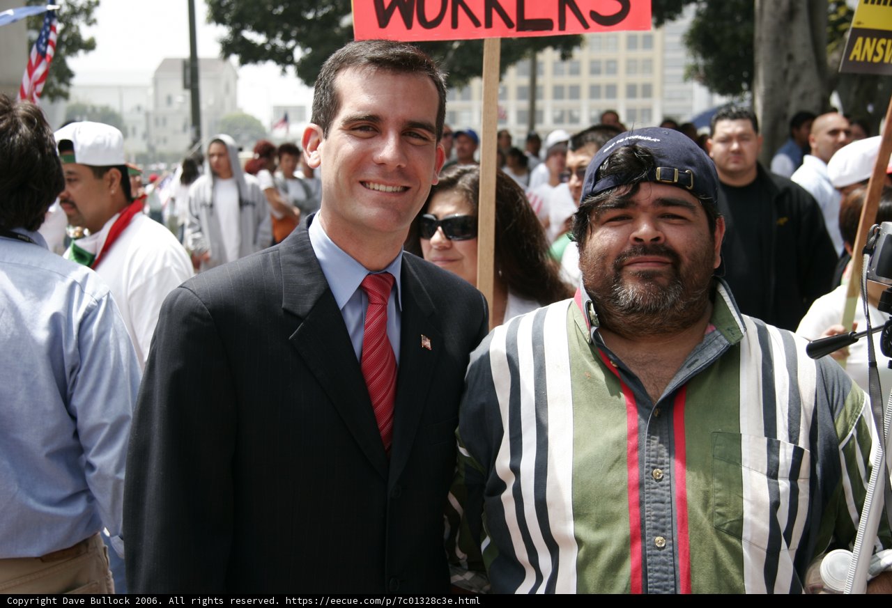 Eric Garcetti in Formal Wear