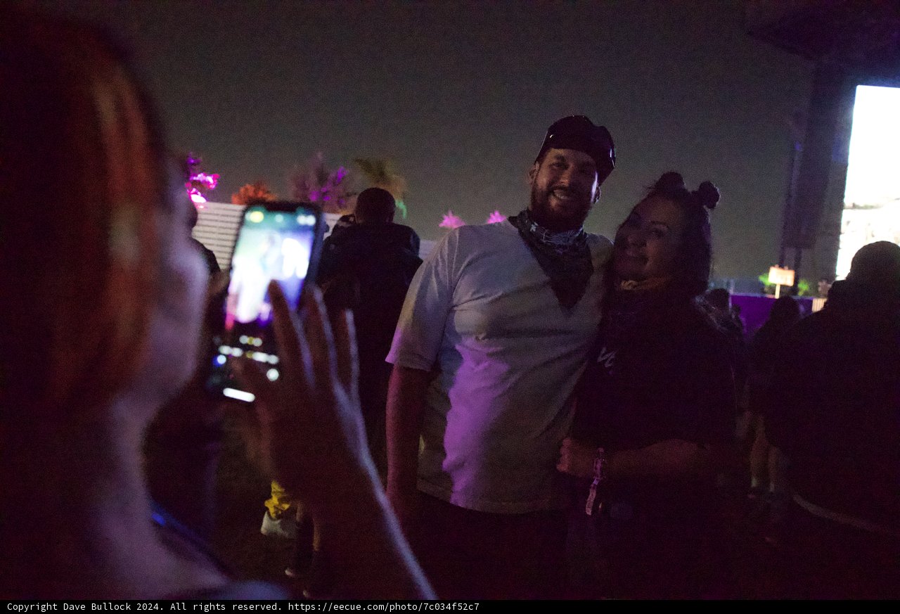 Nightlife Glow: Capturing Moments at Coachella 2024