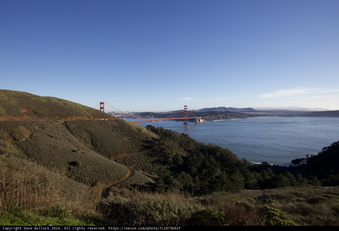 Golden Gate Bridge: A Highland Perspective