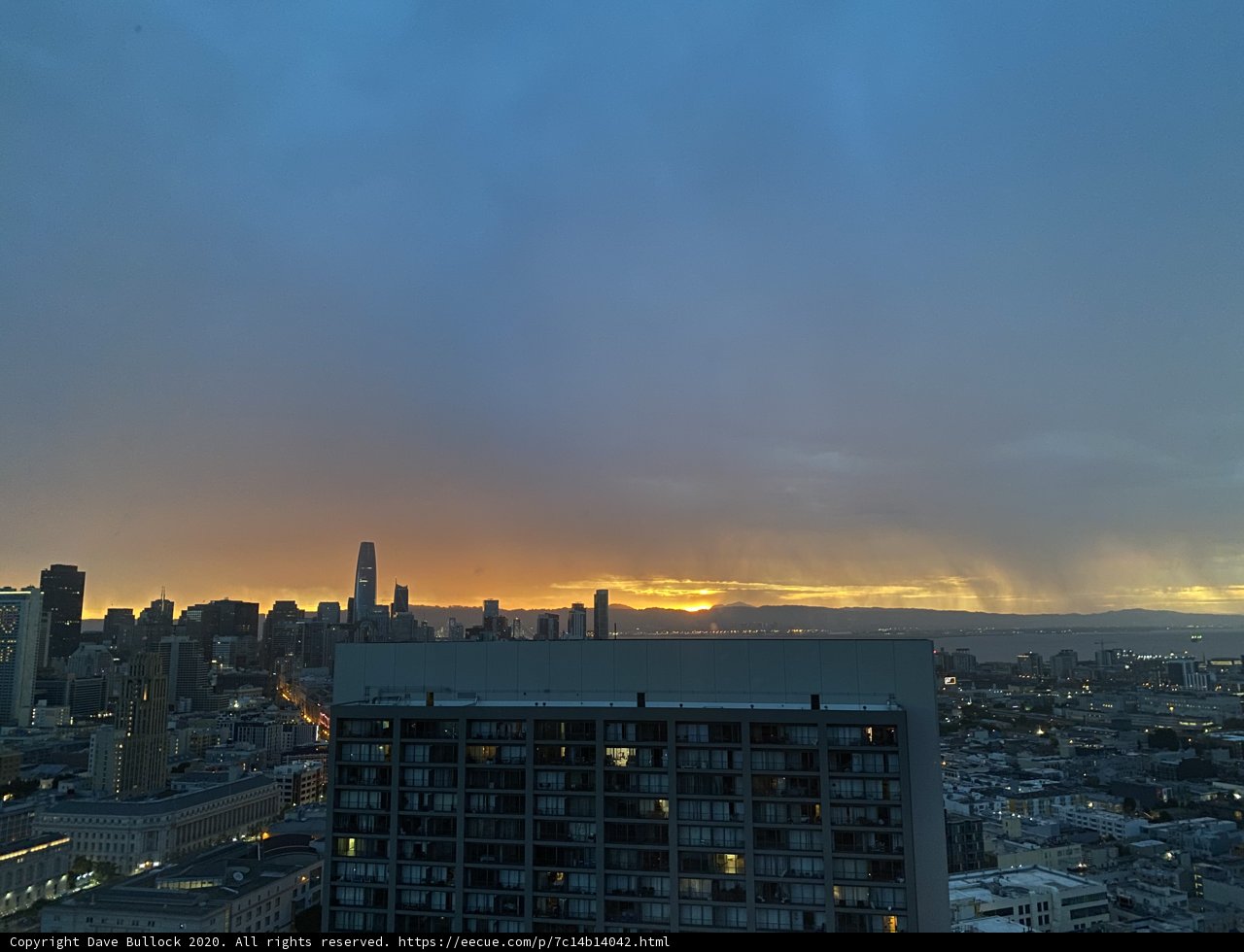 Serene Sunset over San Francisco's Metropolis