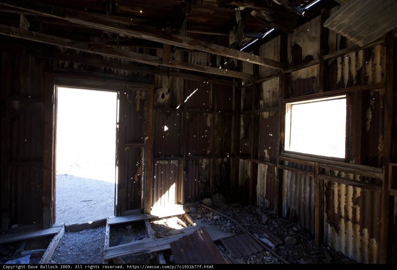 Abandoned Shack with Wooden Features