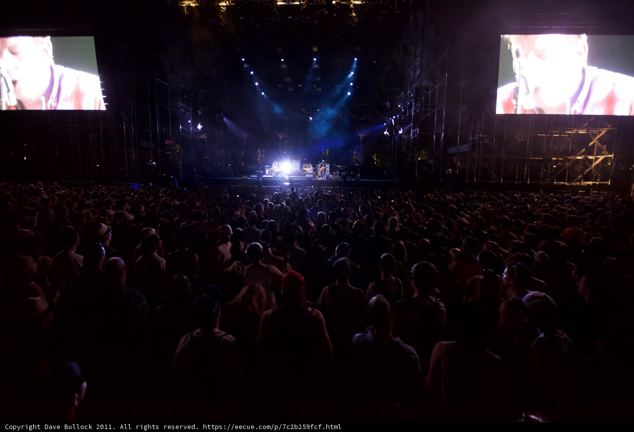 Concert night under the stars