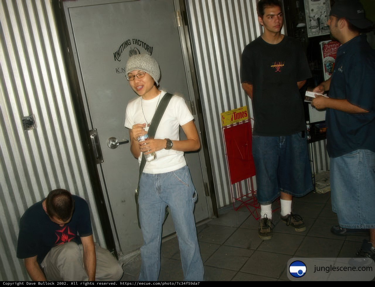 Four Men Posing in 2002