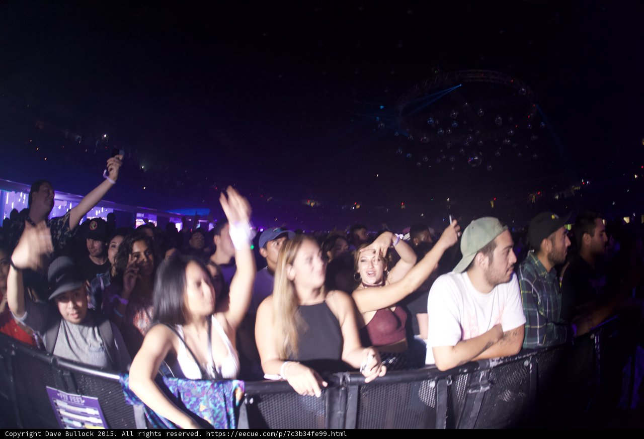Front Row Crowd Scene