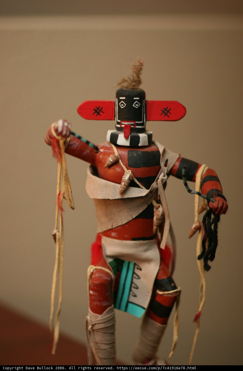 Native American Doll with a Bold Style
