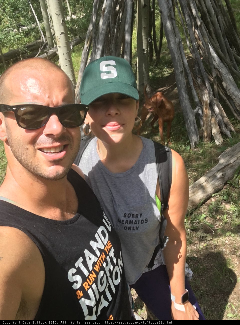 Selfie among the Trees