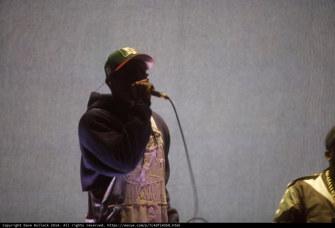 Entertainer on Stage with Microphone