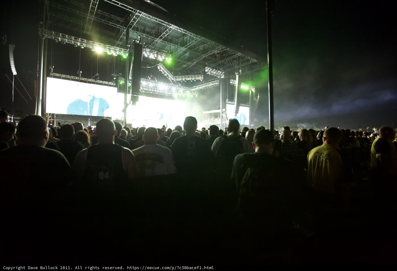 Big Four Festival Concert Crowd