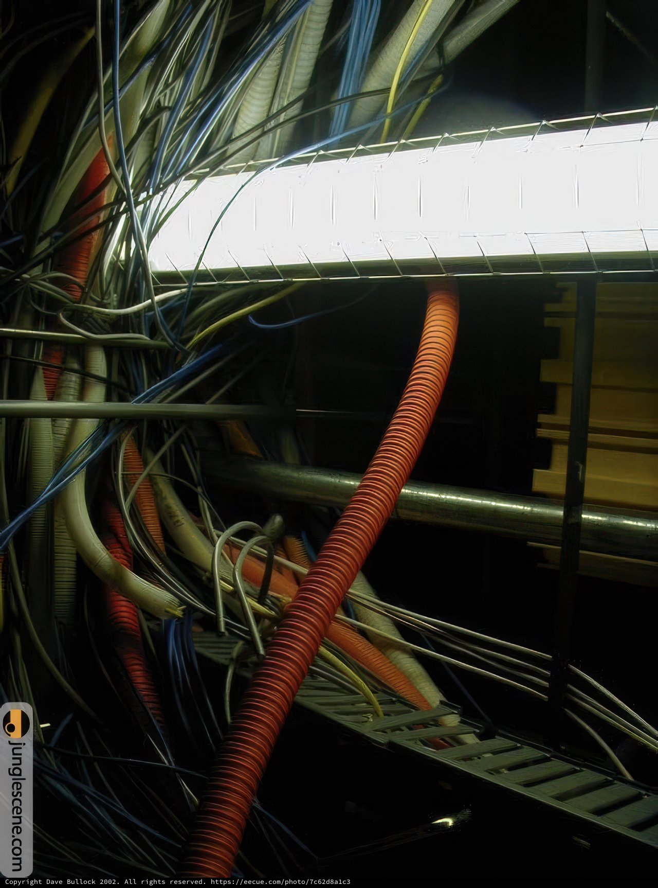 Cable Chaos in the One Wilshire Computer Room