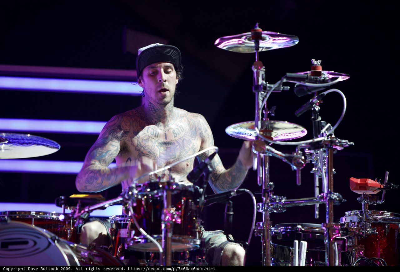Travis Barker Rocks Coachella