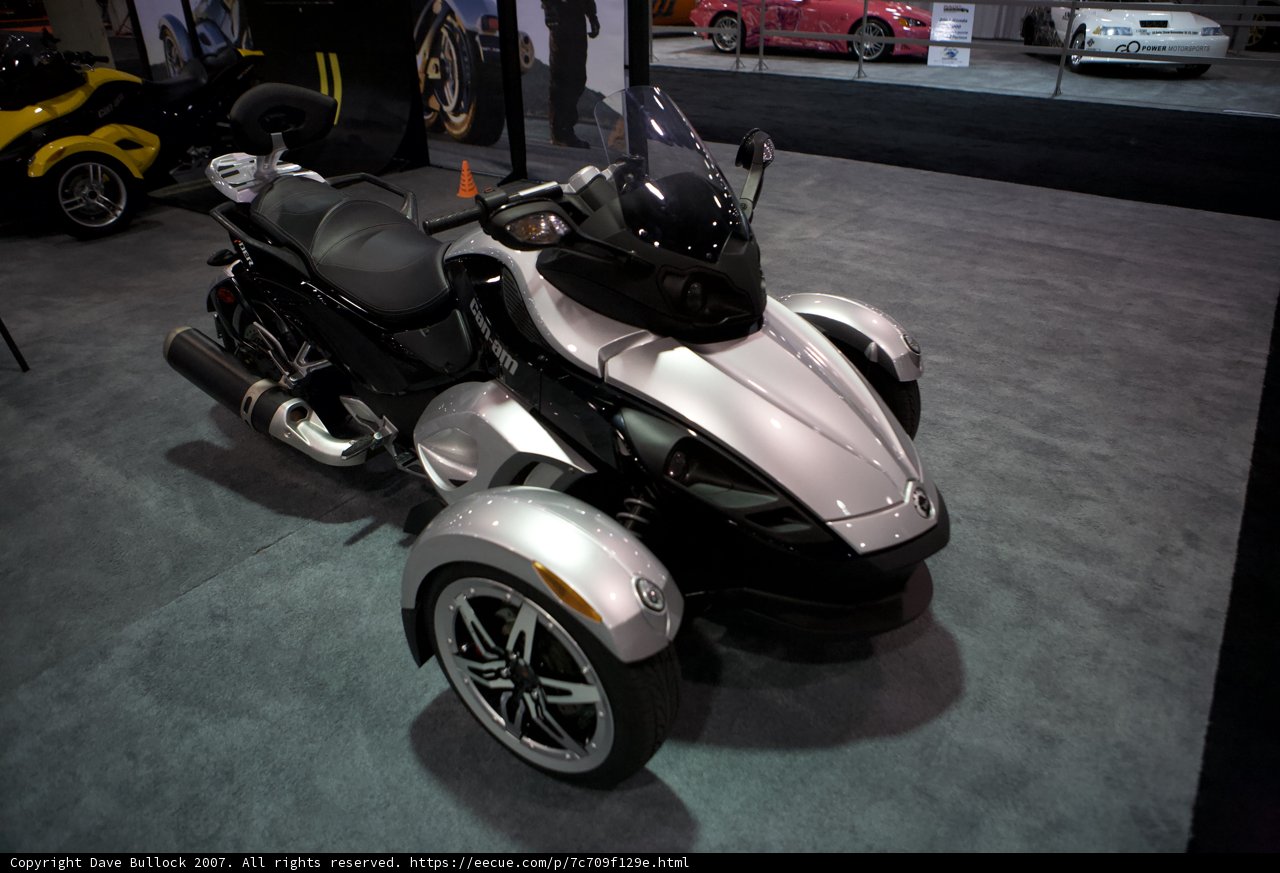 Classic Motorcycle on Display