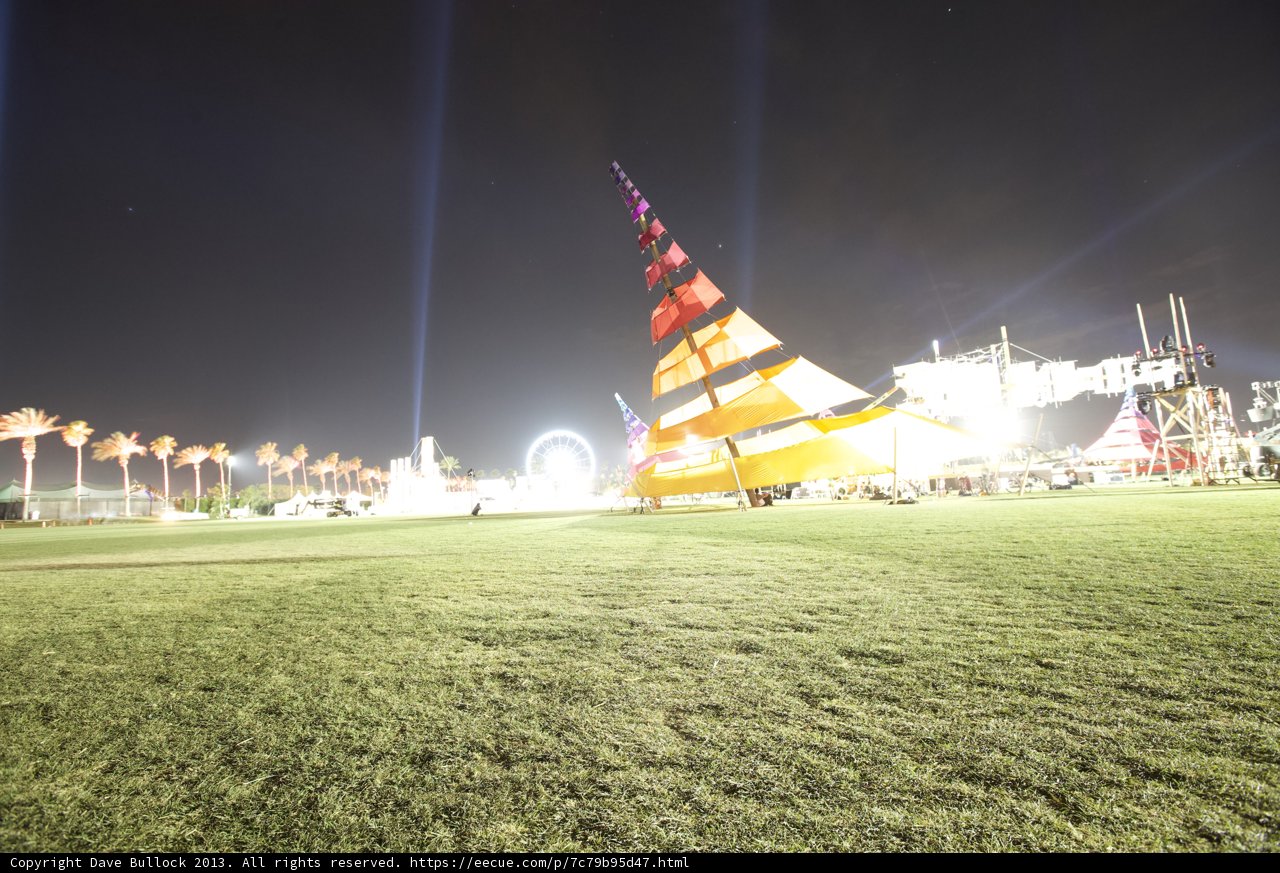 Nighttime Kite Flying