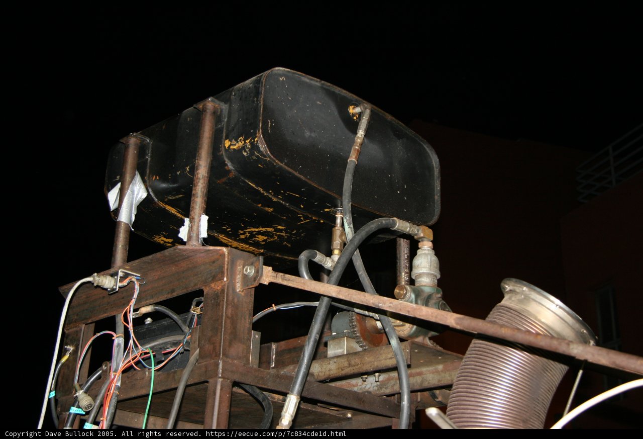 Rusty Machine in the Night Sky
