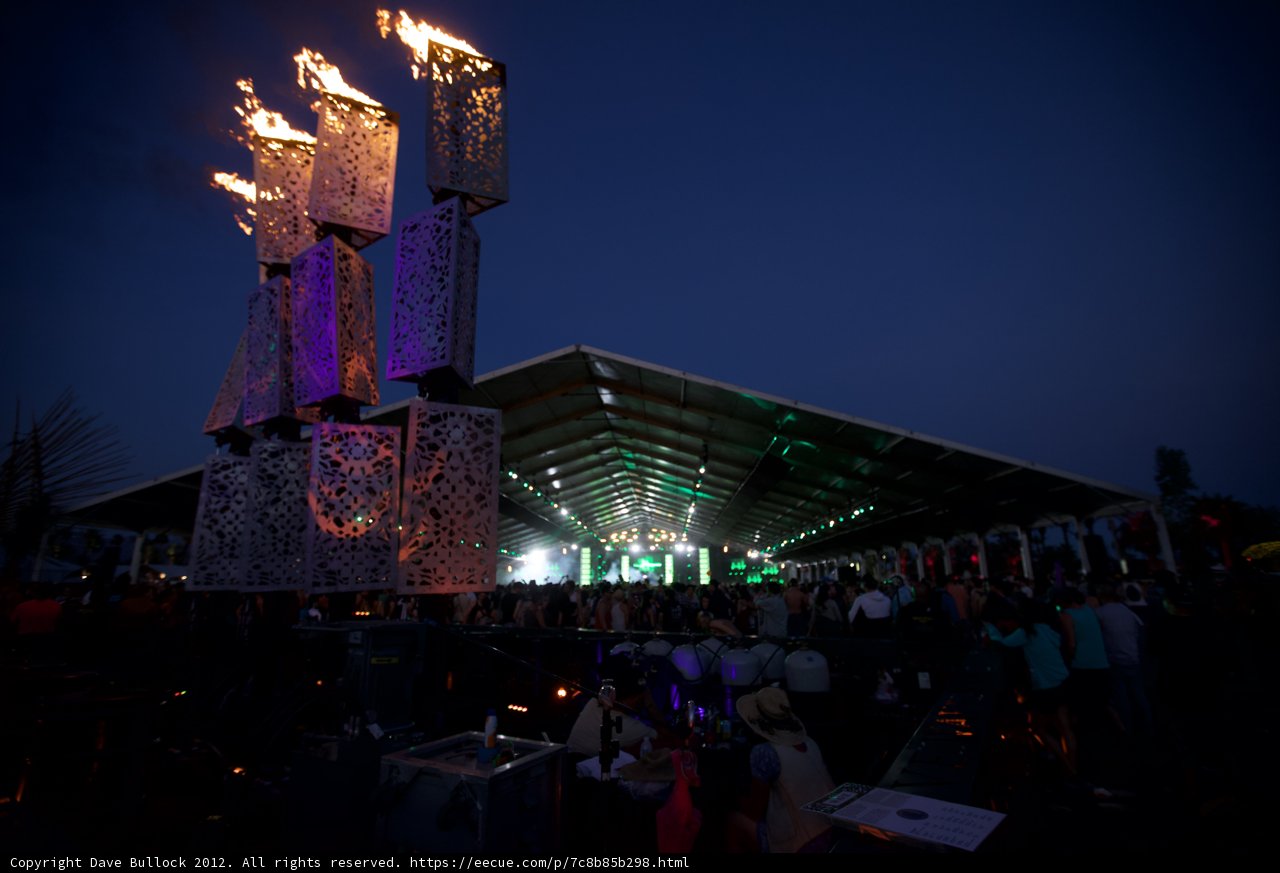 Explosive Nightlife at Coachella 2012