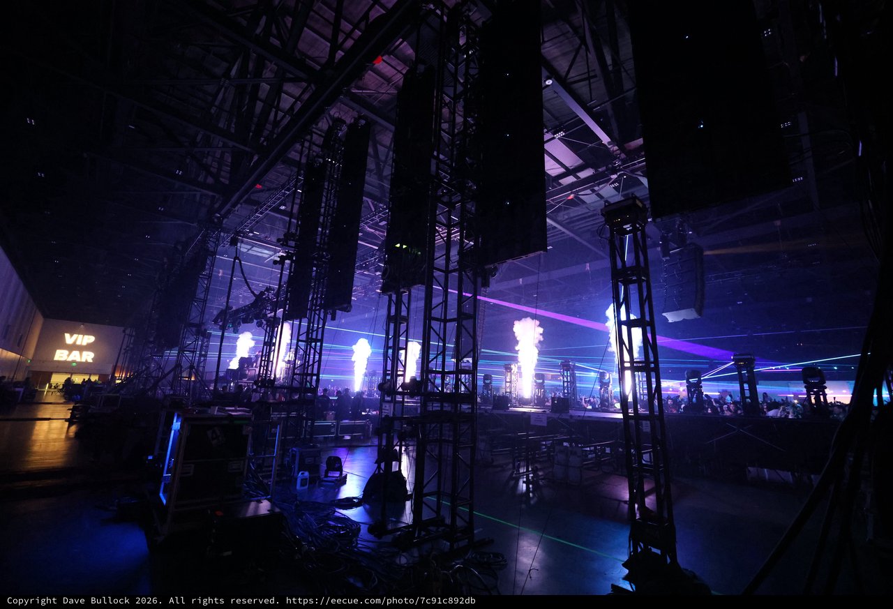 Pyrotechnics and Lasers Ignite Wobbleland Festival Stage