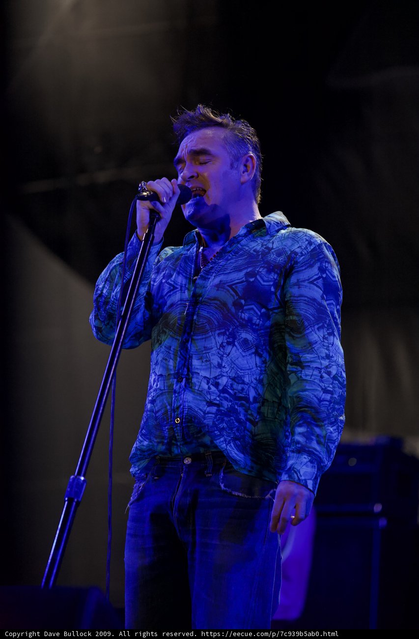 Morrissey Rocks Coachella 2009