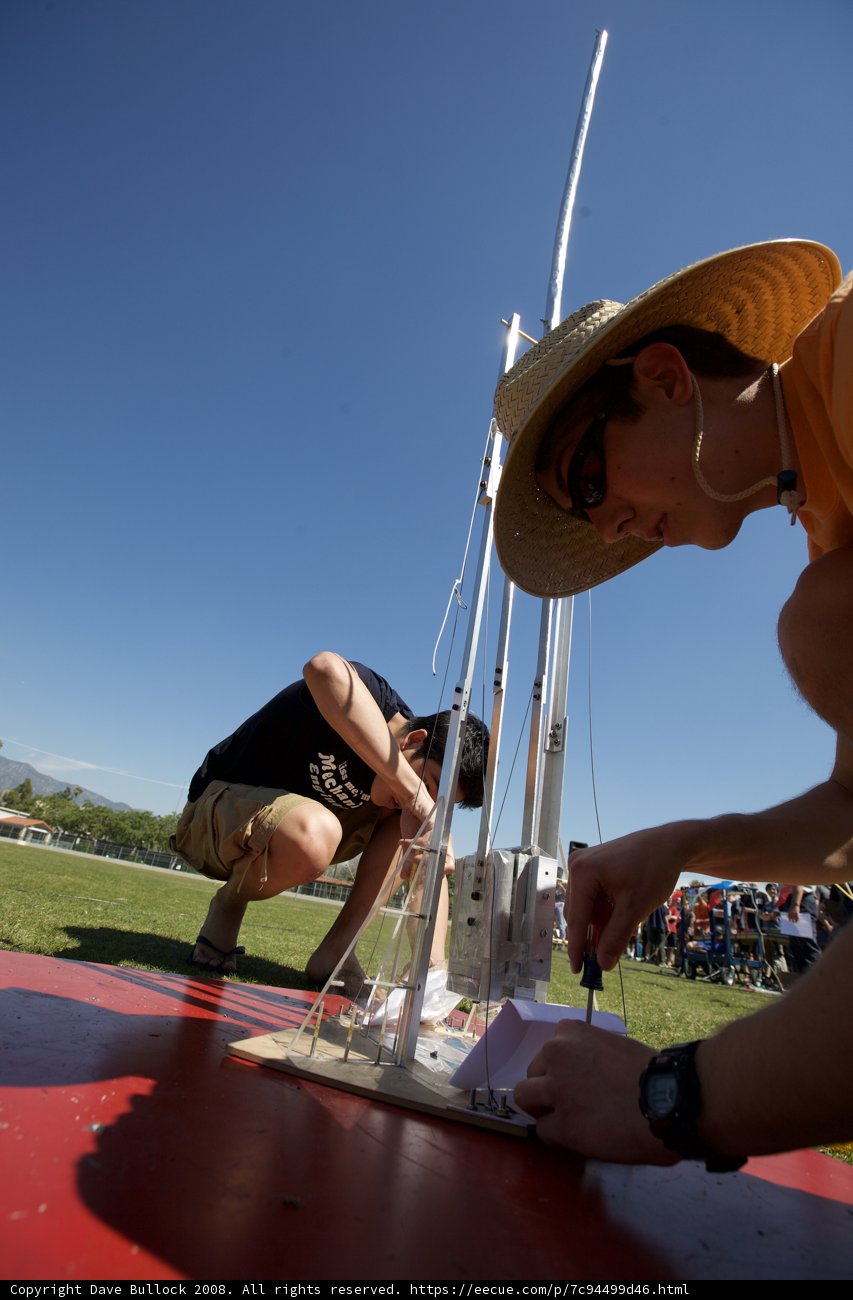 Building a Model Airplane under the Blue Sky