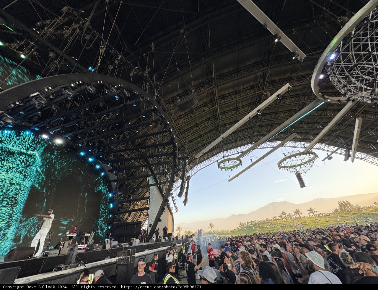 Electric Beats at Dusk: Coachella 2024 Weekend 2