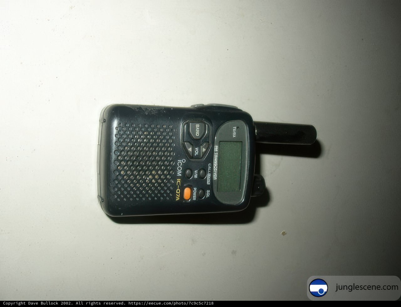 Vintage Black Walkie Talkie