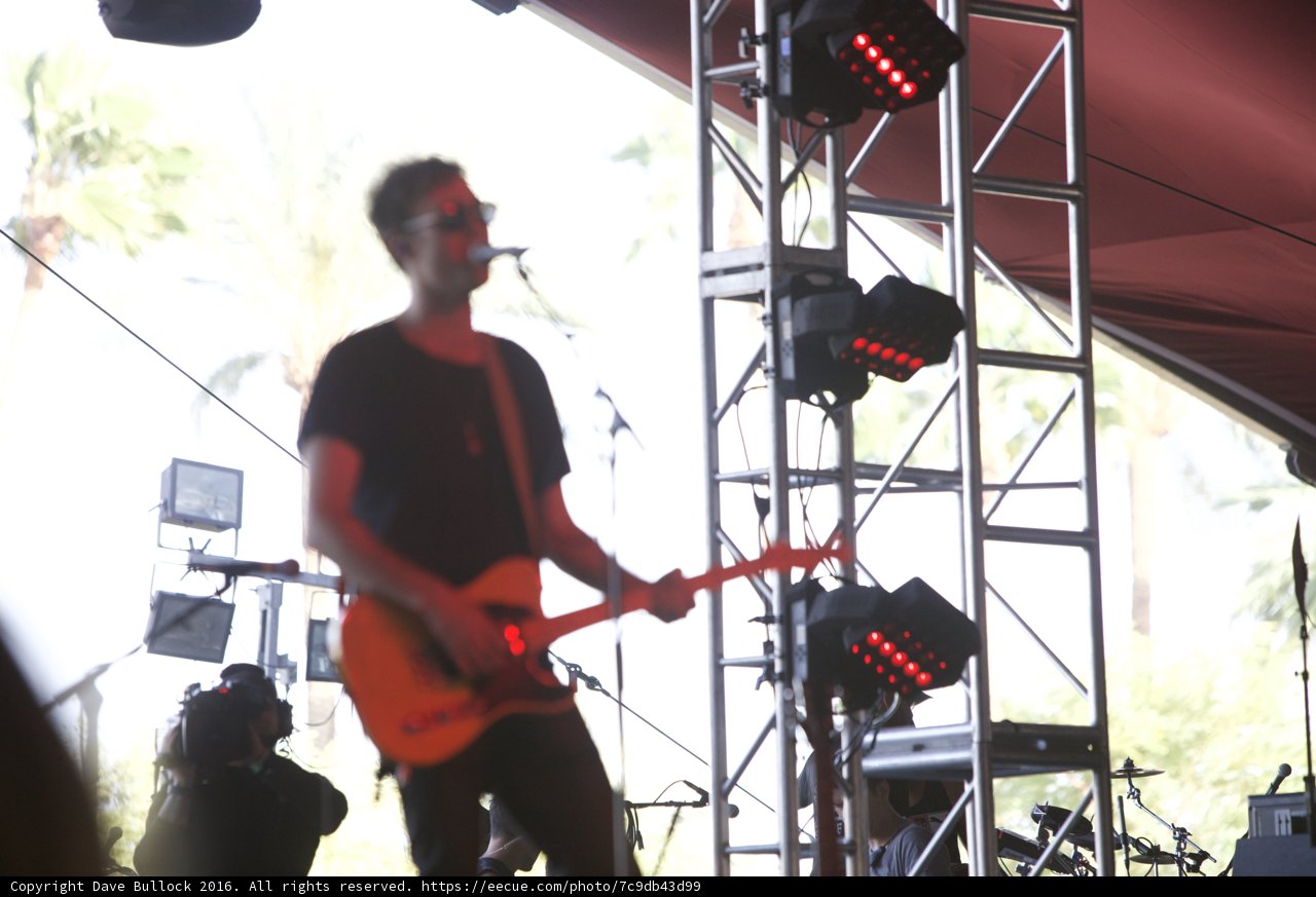 Electrifying Guitar Solo on the Coachella Stage