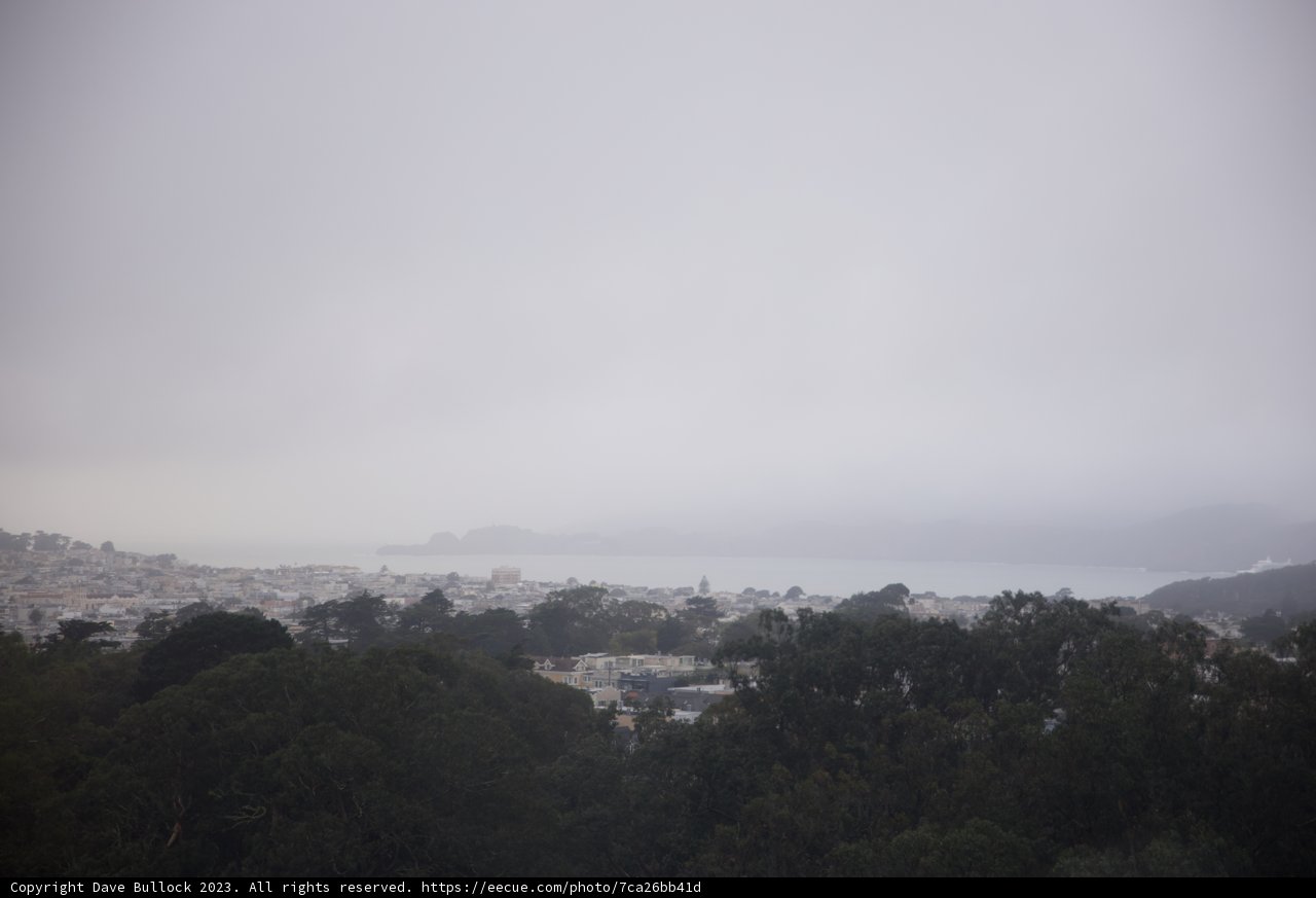 Daybreak Over The Urban Jungle: A Hillside Perspective