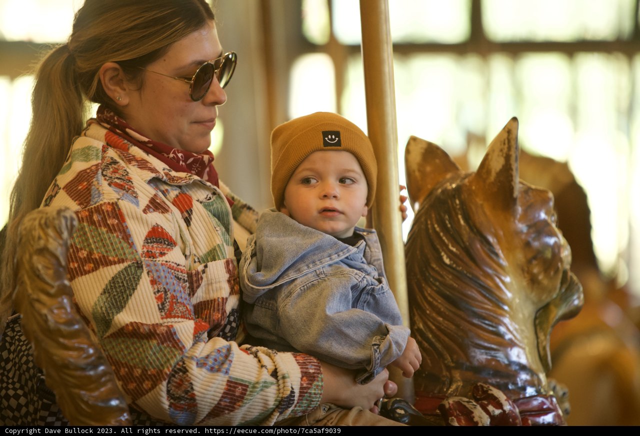 Carousel Fun at SF Zoo: Mom and Son Bonding Time