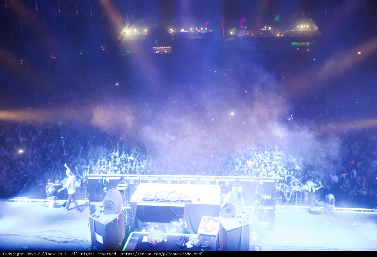 Rocking the Stage with Lights and Smoke
