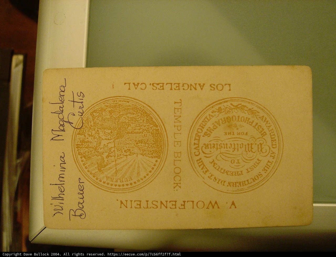 Coin Card Document