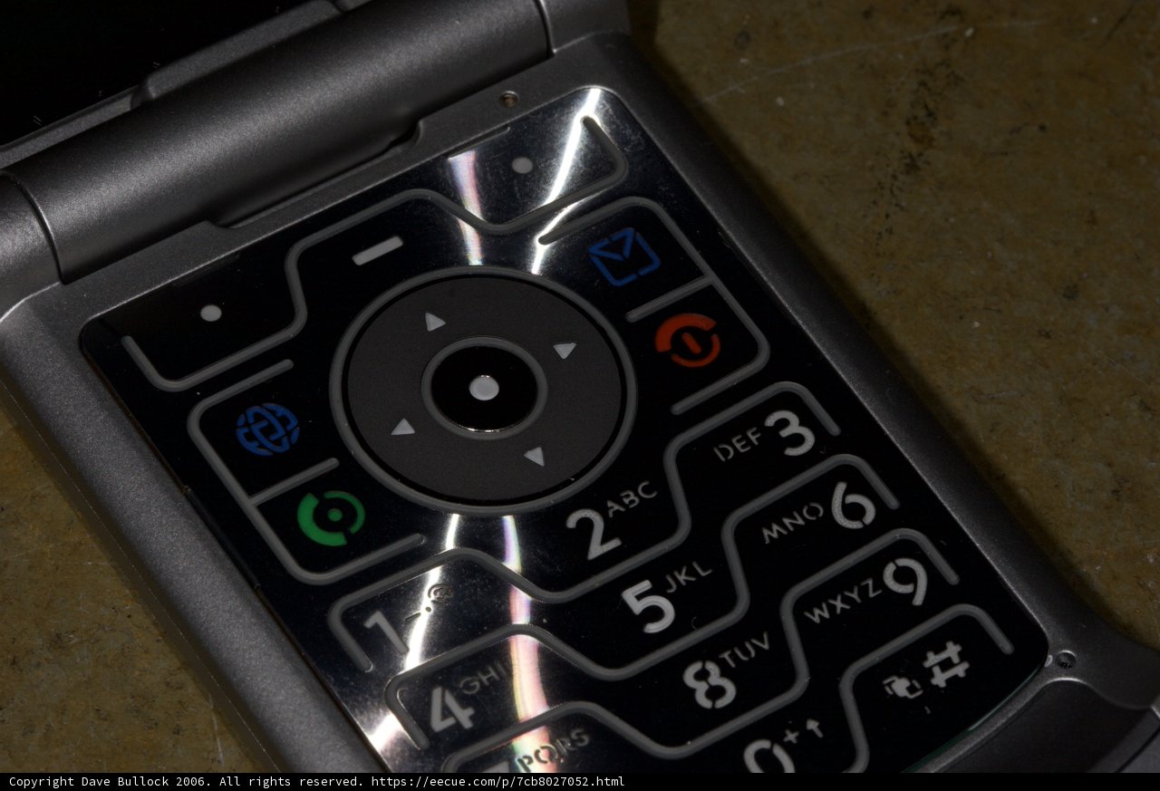 Retro Phone Keypad