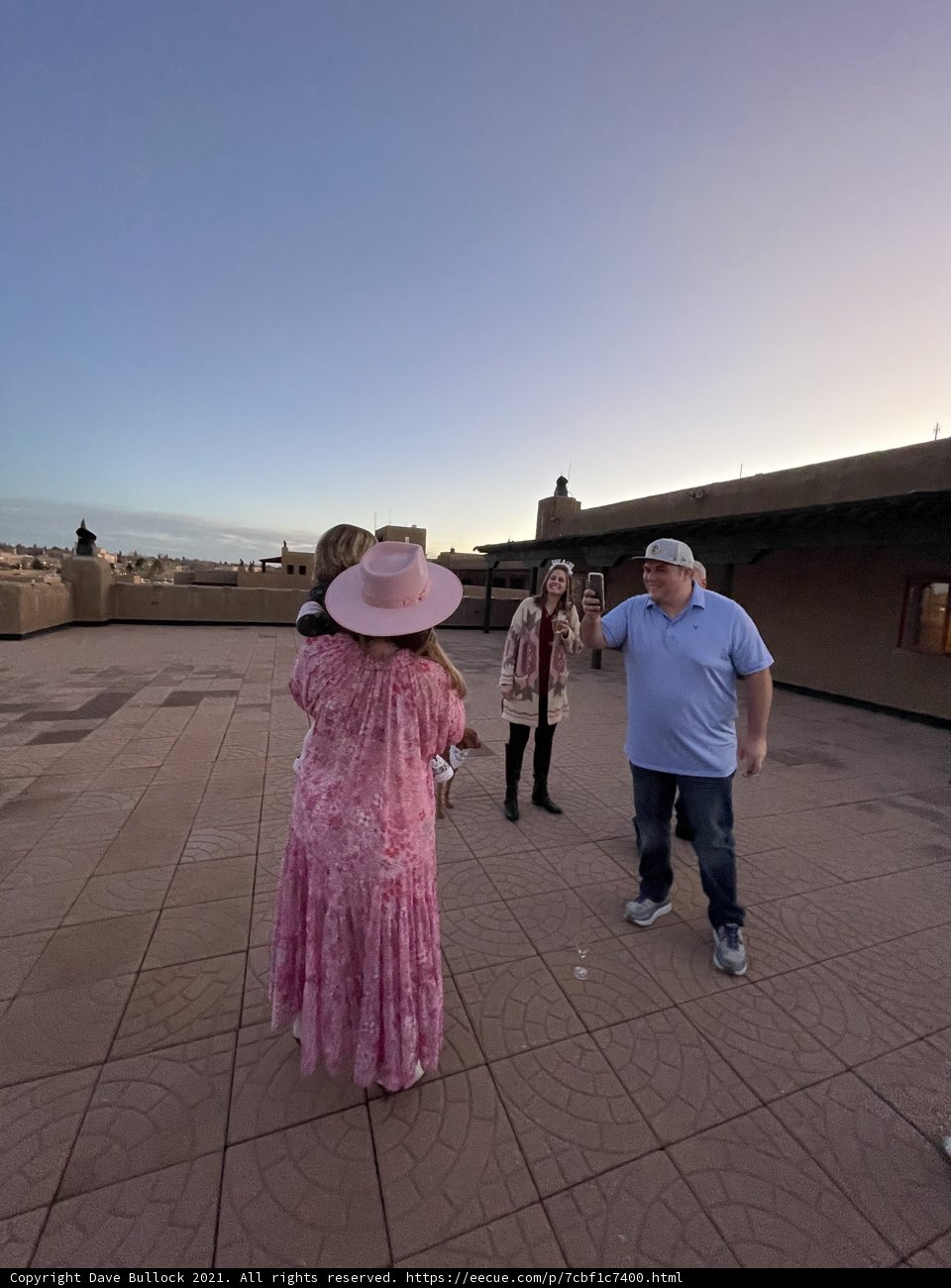 Rooftop Conversations in Santa Fe