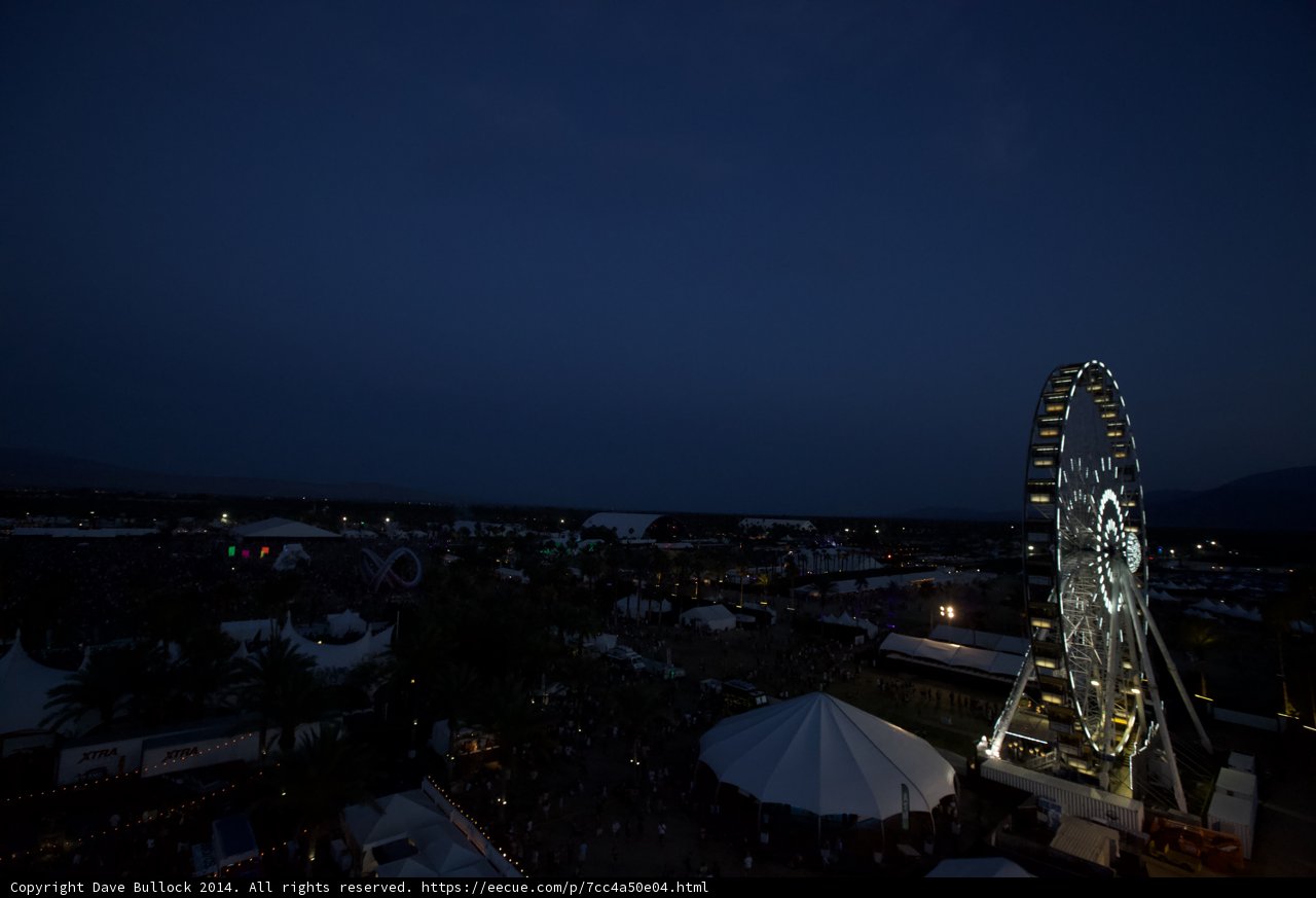 Glowing Fun on the Ferris Wheel