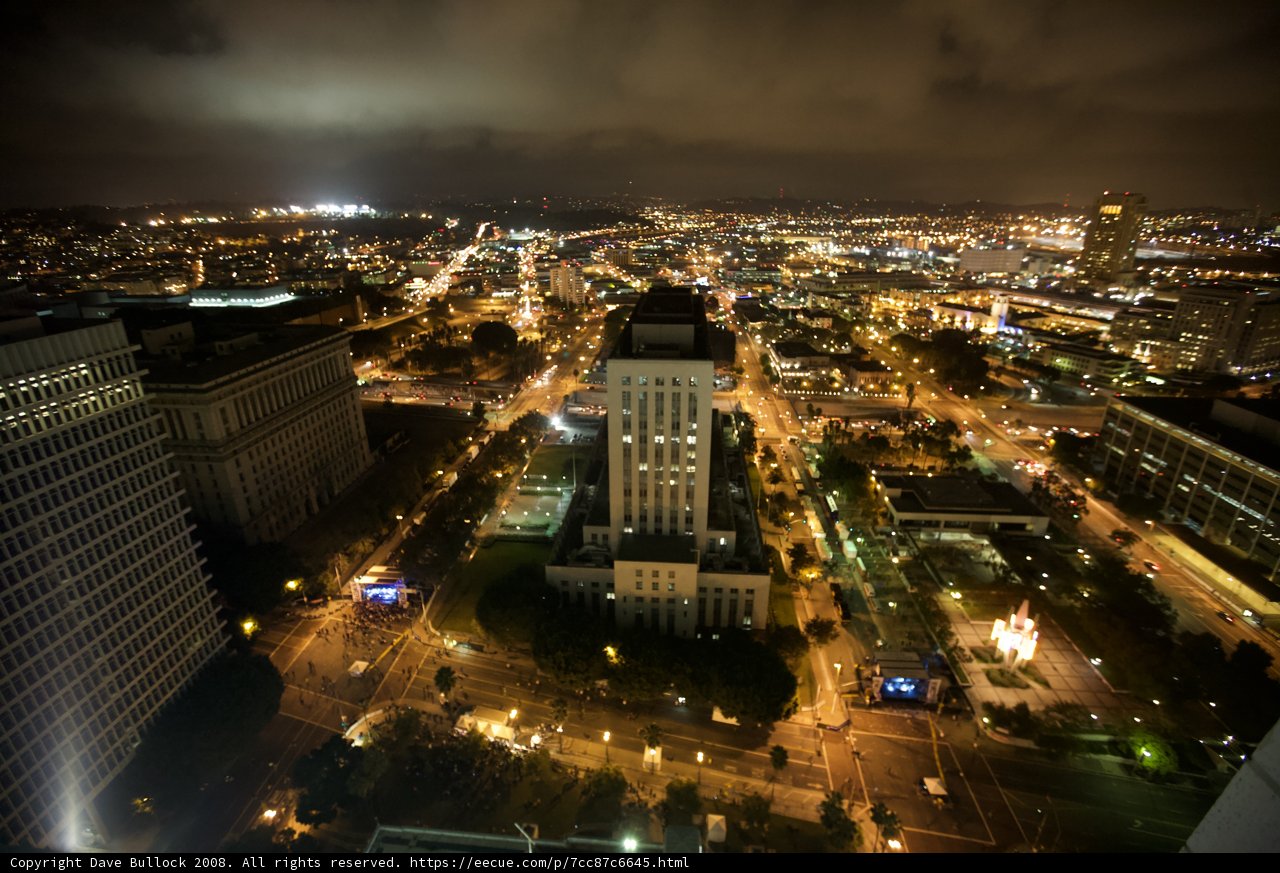 Urban Metropolis at Night