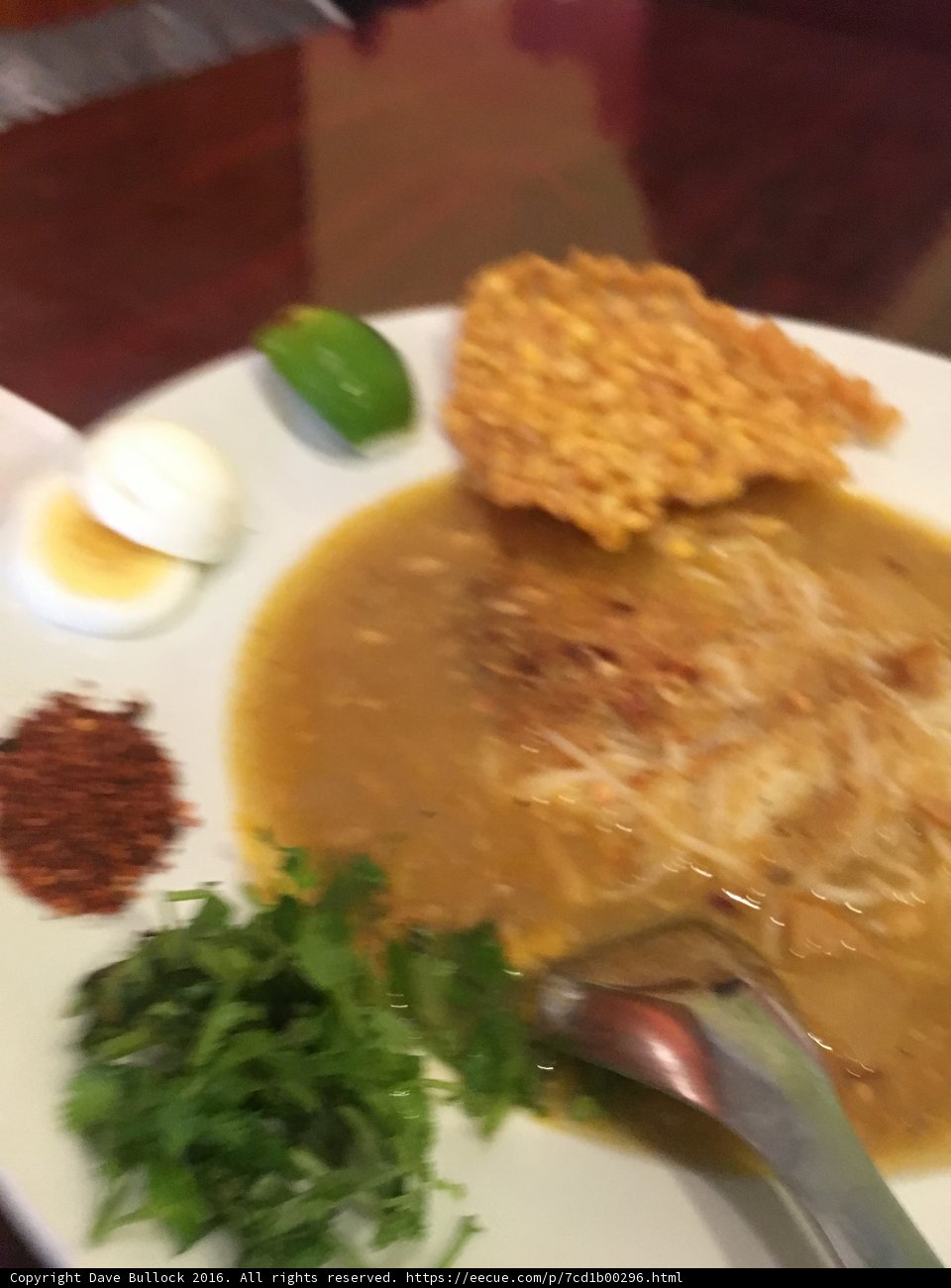 A Comforting Plate of Eggs, Bread, and Soup