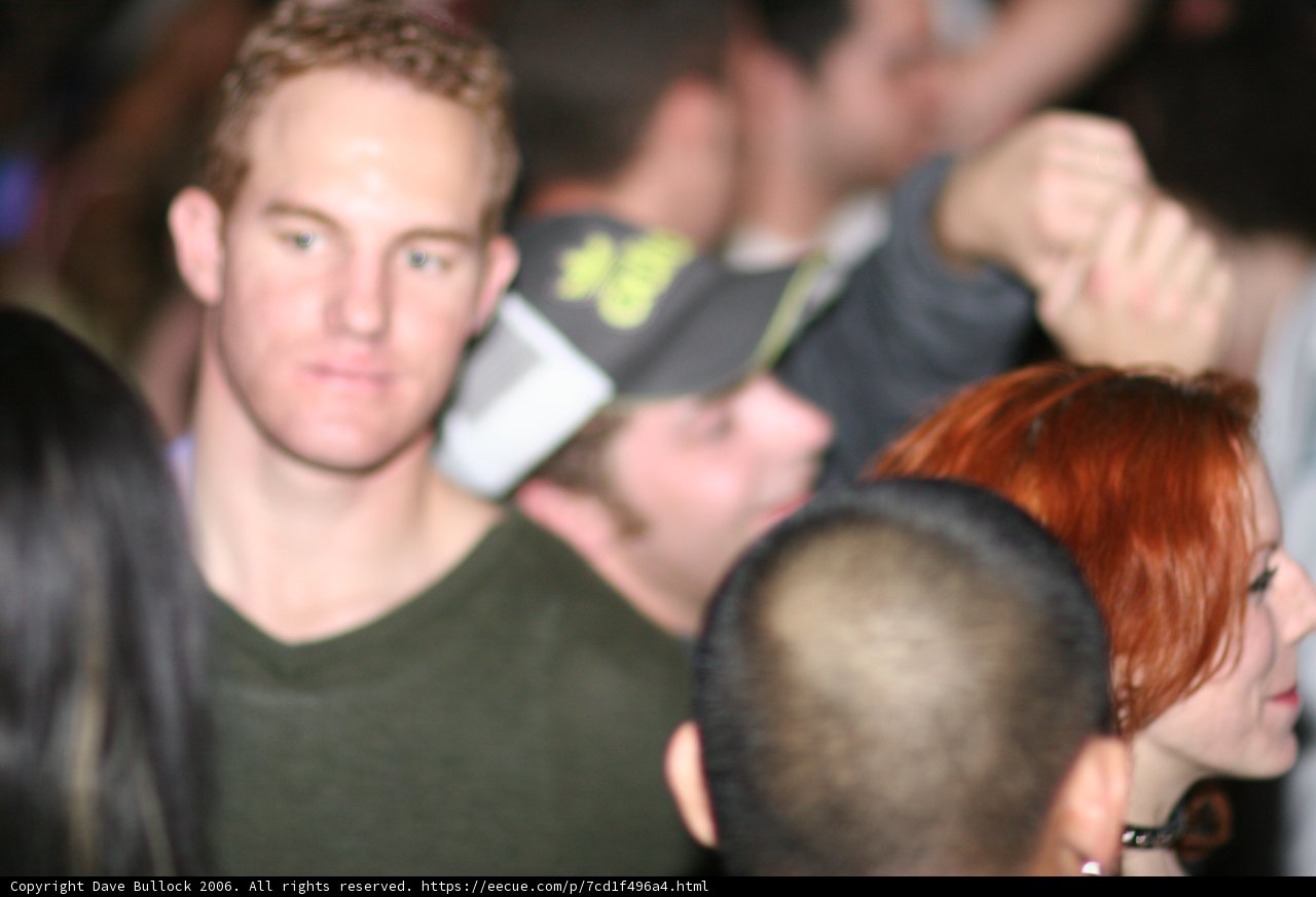 Redhead Man in the Club