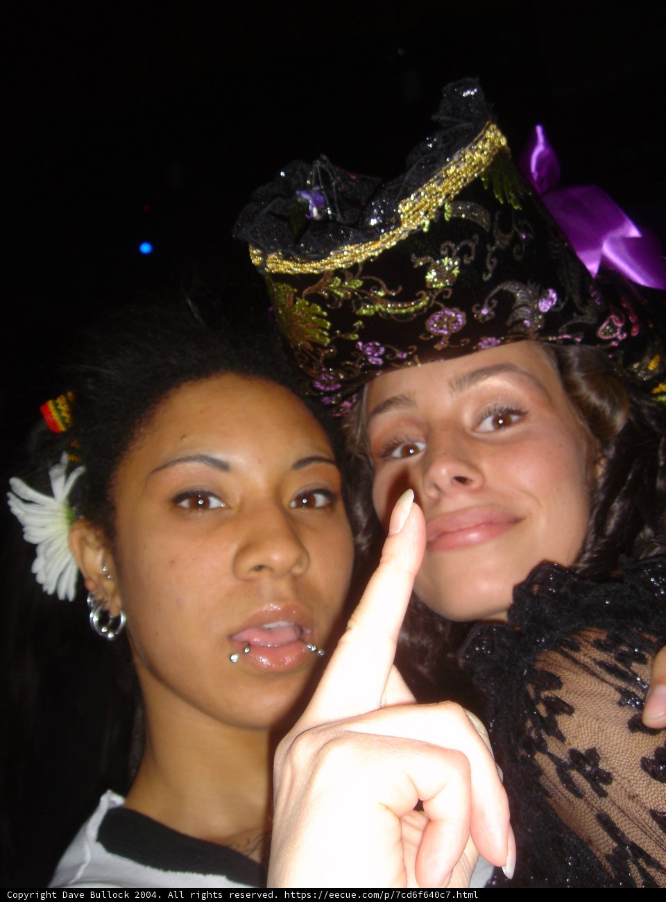 The Mysterious Woman in the Black Hat