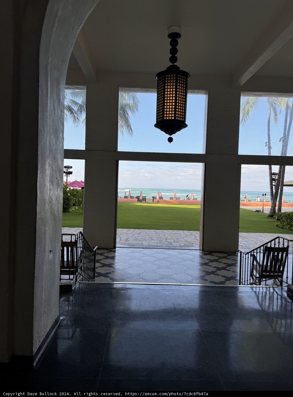 Tropical Serenity: A Glimpse from The Royal Hawaiian