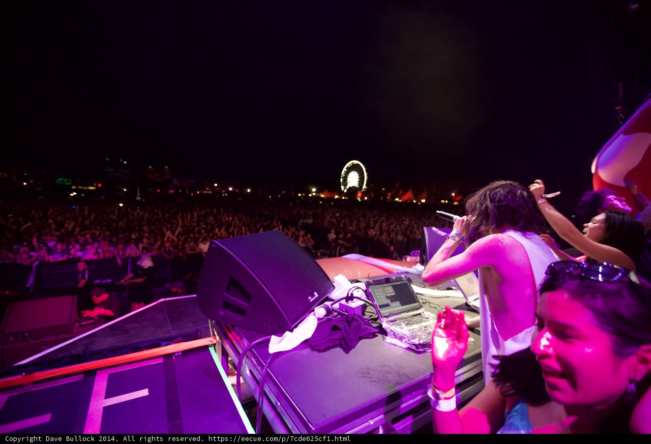 Dancing under the Night Sky at Coachella