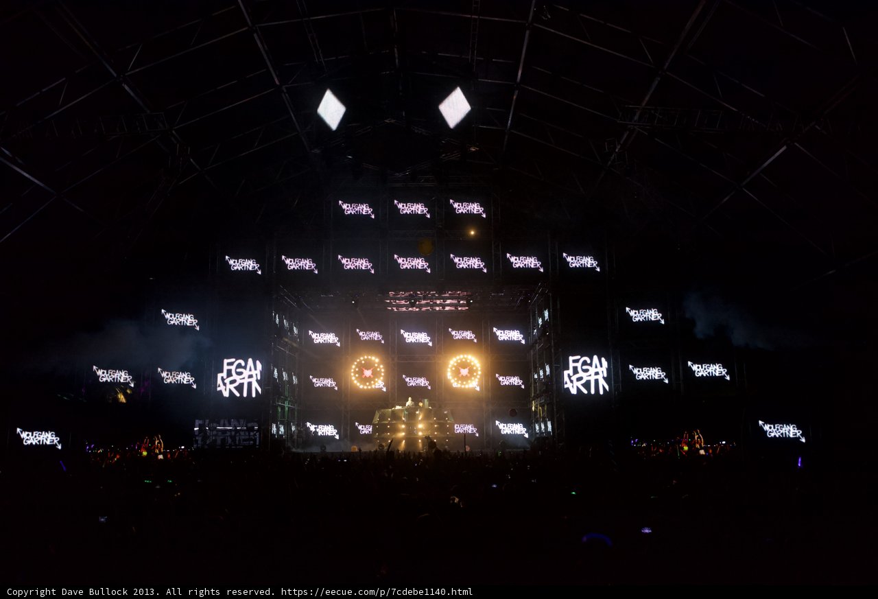 Lighting up the Coachella Stage