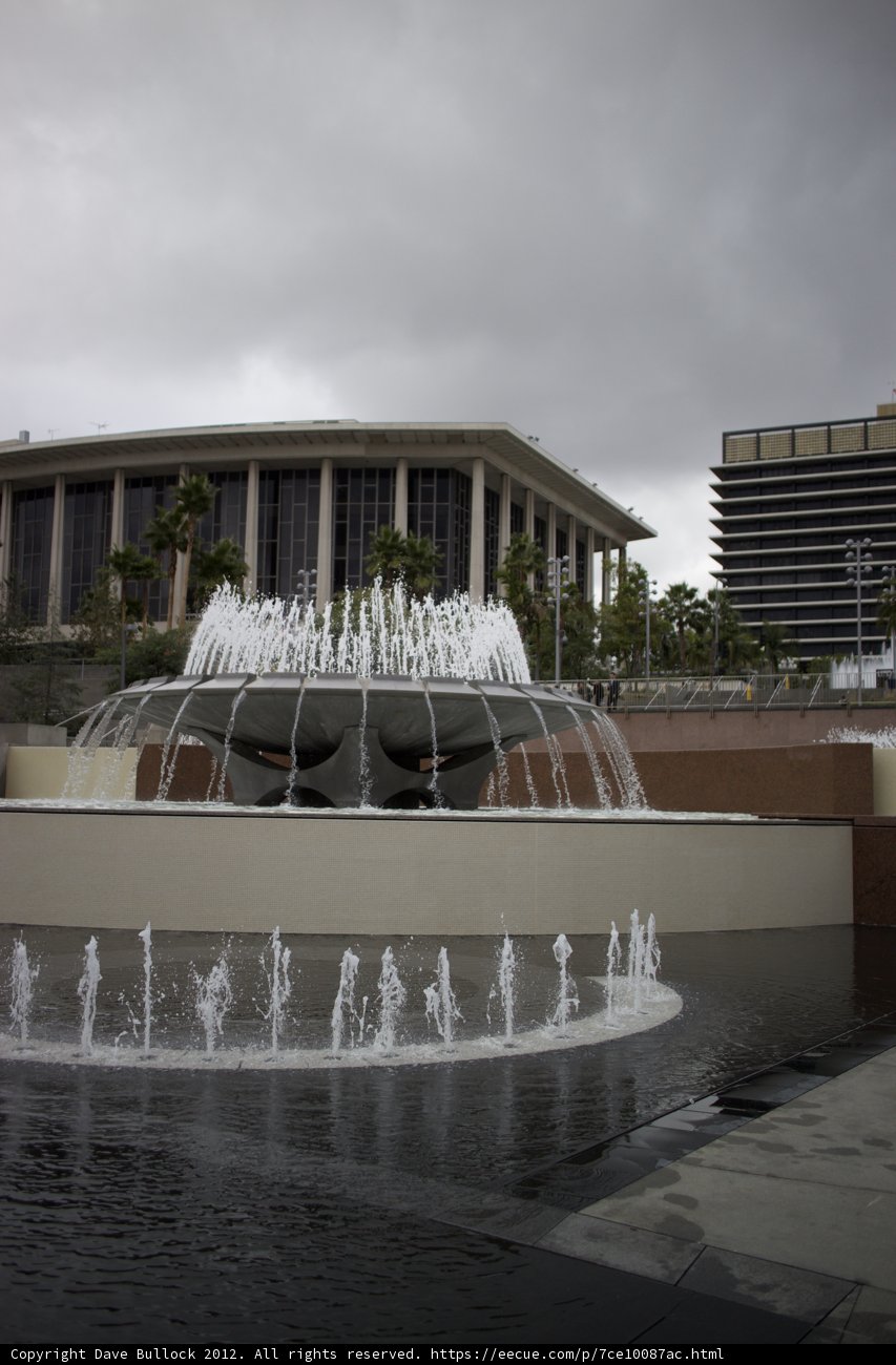 Majestic Fountain and Office Building