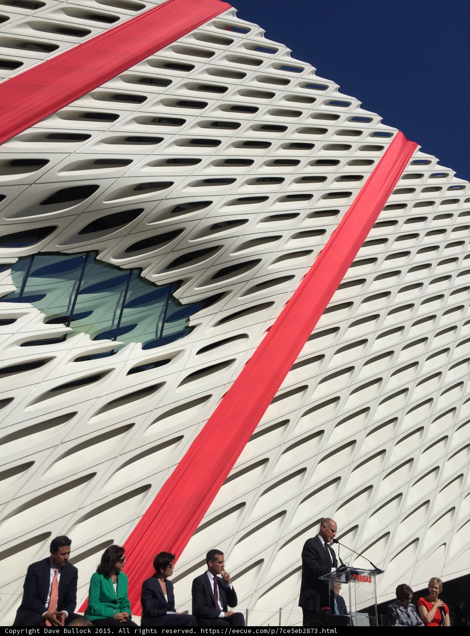 Grand Opening of The Broad Office Building