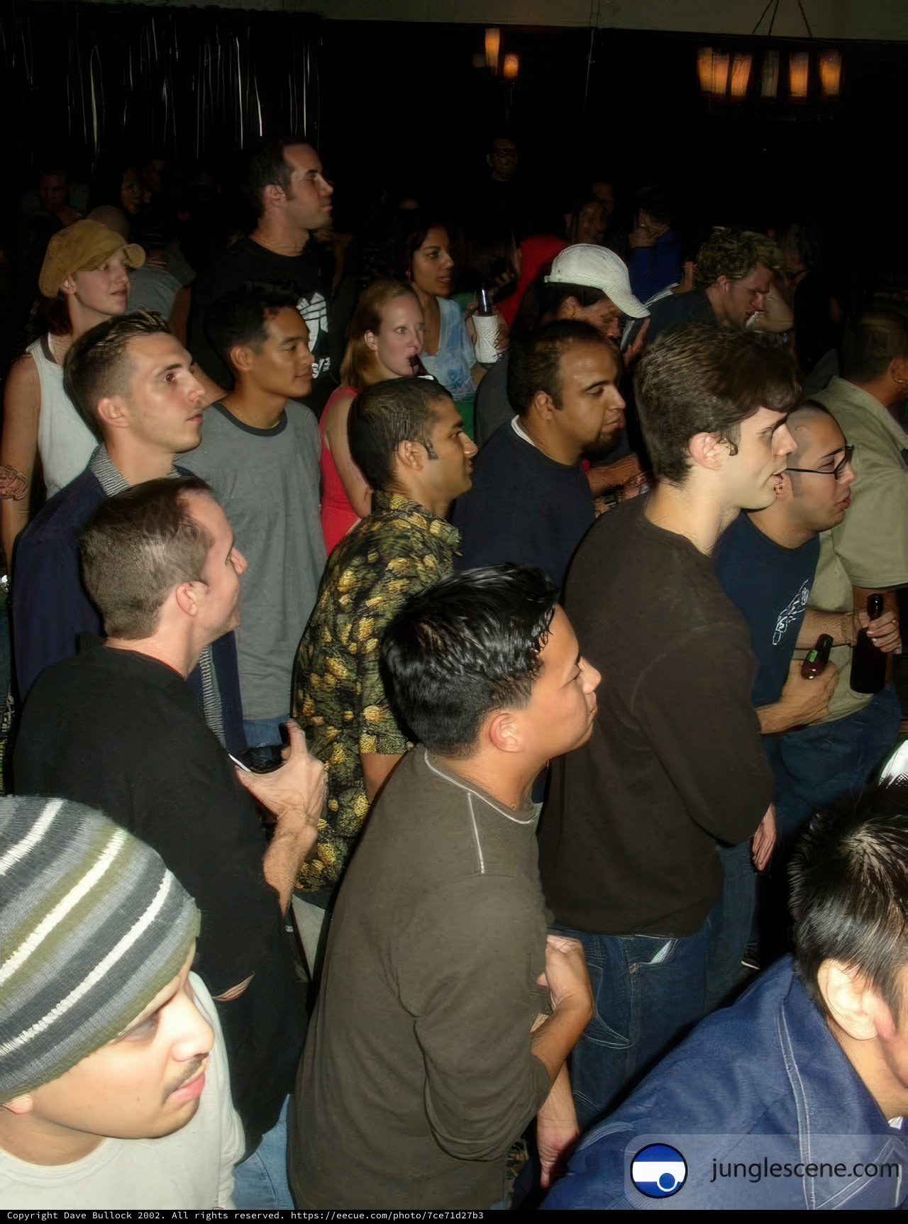 Nightclub Crowd Cheers on Game