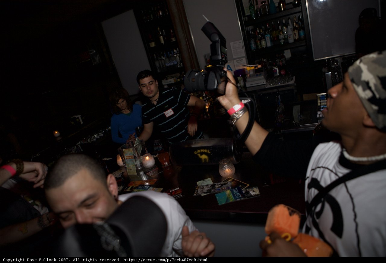 Camera in a Pub