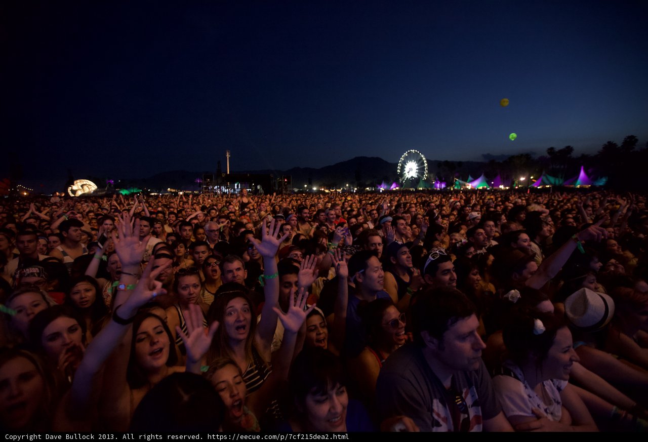 Coachella Night Sky Concert